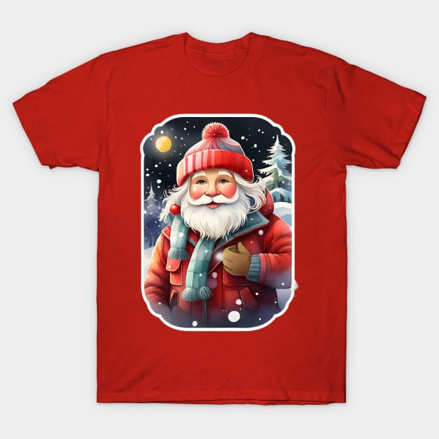 santa T-Shirt by artydesigner